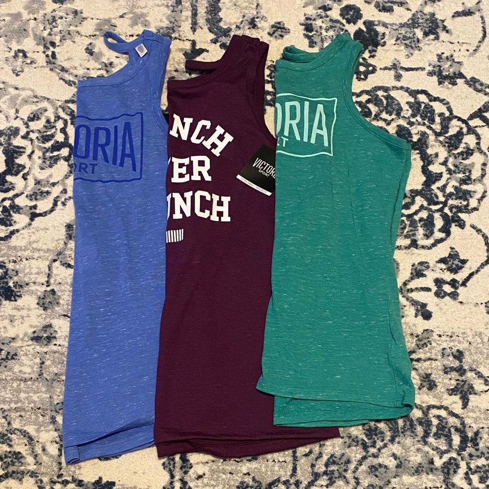 Victoria Sport Women's Tank Tops - Blue, Burgundy, Green